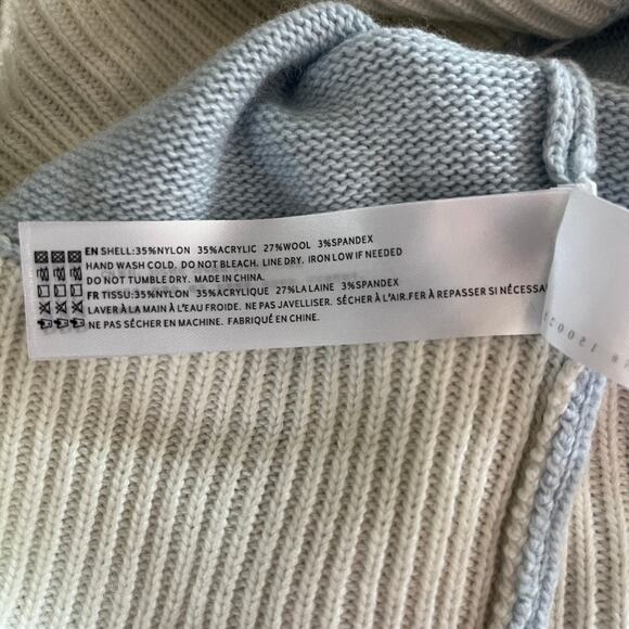 En Saison Ayden Sweater Top Ice Blue XS NWT - Picture 10 of 12